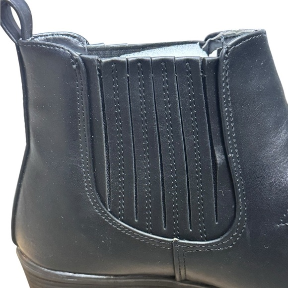SEVEN7 Rockstar Faux Leather Booties 10 Black $69 Retail, NIB - Picture 9 of 15